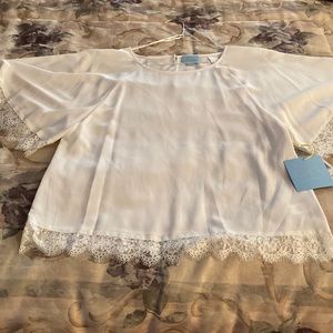 CeCe by Cynthia Steffe short sleeve blouse